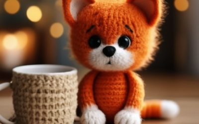 Вязаные игрушки: зверюшки-малыши